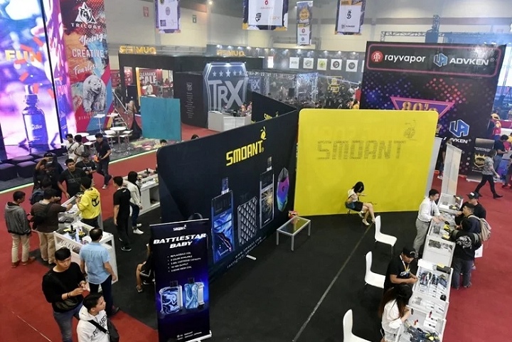 印尼雅加達電子煙展覽會Vape Fair(www.cqmrd.com)